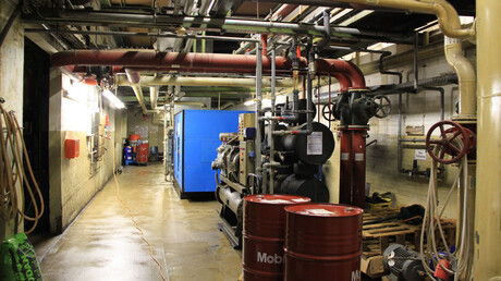 Alte Druckluftstation bei ZF Friedrichshafen