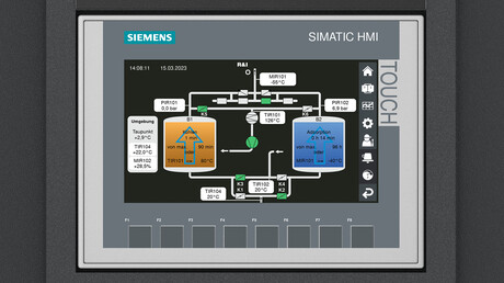 CALOSEC CONTROL für die intuitive Steuerung der CALOSEC-Serie.