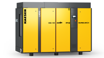 Ölfreier Schraubenkompressor mit SIGMA PROFIL.