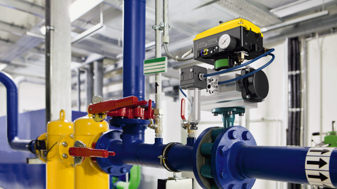 DHS 4.0 verbaut in einer Druckluftstation.