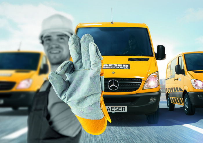 Der KAESER AIR SERVICE holt das Optimum aus Ihrer Druckluftstation heraus.