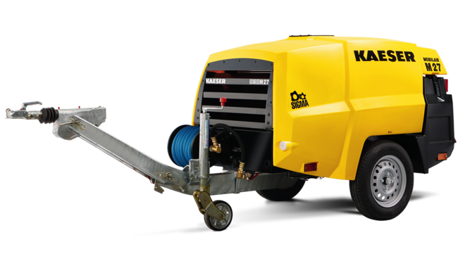 M27 – Mobiler Baukompressor