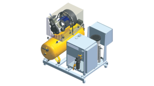 Beispielaufbau OEM Druckluftstation