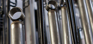 Rohmaterial für Stoßdämpfer der ZF Friedrichhafen