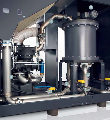 Einbauschema Rotationstrockner i.HOC