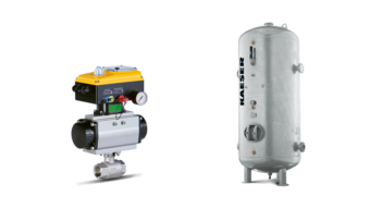 Druckluftspeicherung und -verteilung