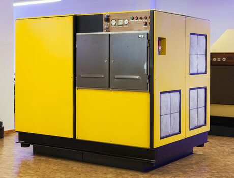 Der erste Kaeser Kompressor.