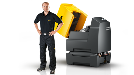 Der Service am i.Comp 9 Tower ist dank der aufklappbaren Haube spielend einfach.